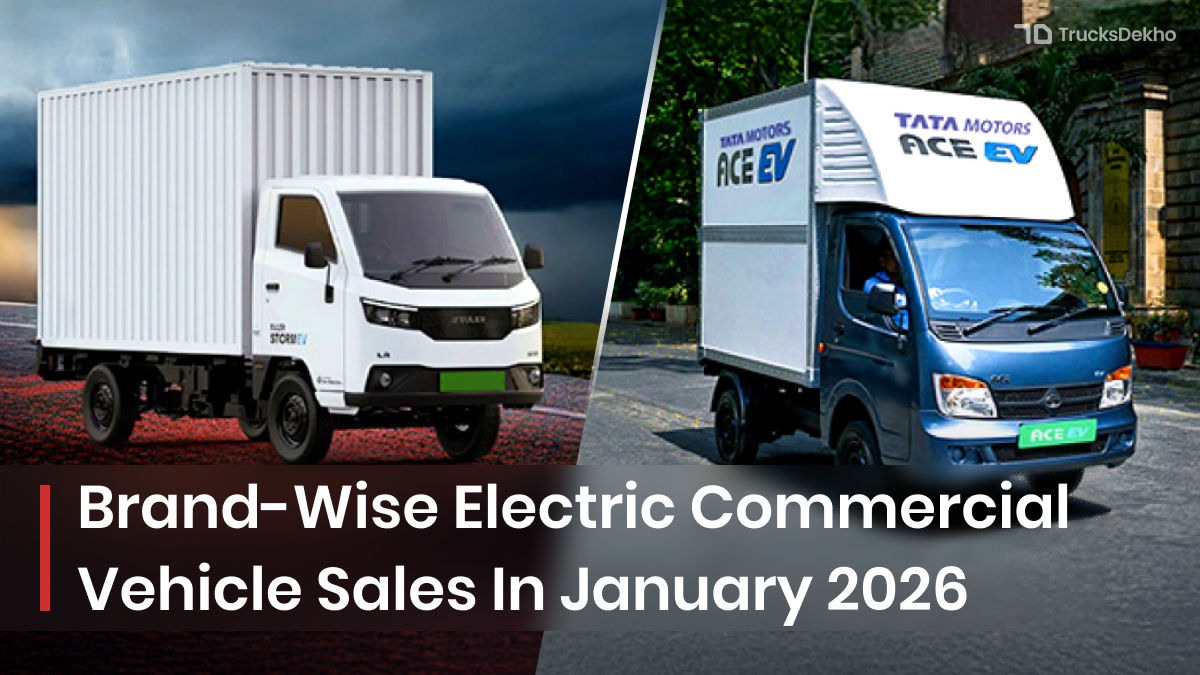 Brand-Wise Electric Commercial Vehicle Sales In January 2026 | Trucks ...