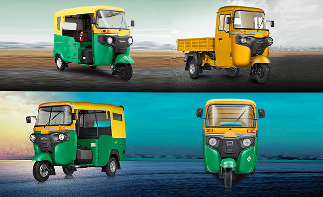 Bajaj three-wheeler range explored | Trucks.cardekho.com