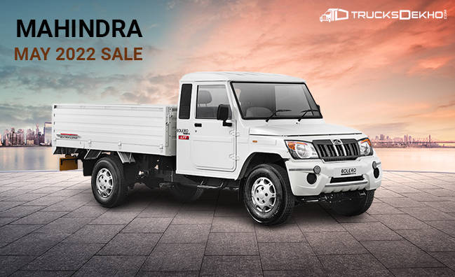 Mahindra records higher truck sale in May 2022 | Trucks.cardekho.com