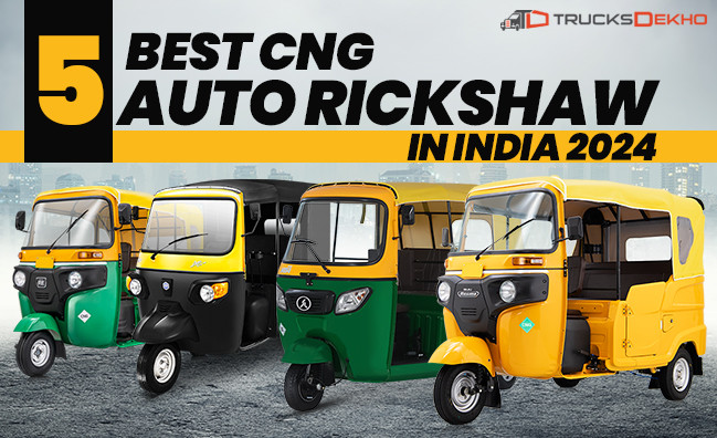 Explore 5 Best CNG Auto Rickshaws In India 2024 For Last-Mile ...