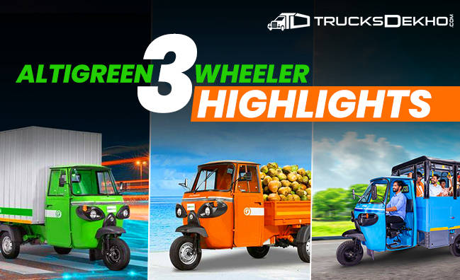 Strengthen Transportation Businesses With Altigreen Electric 3 Wheelers ...