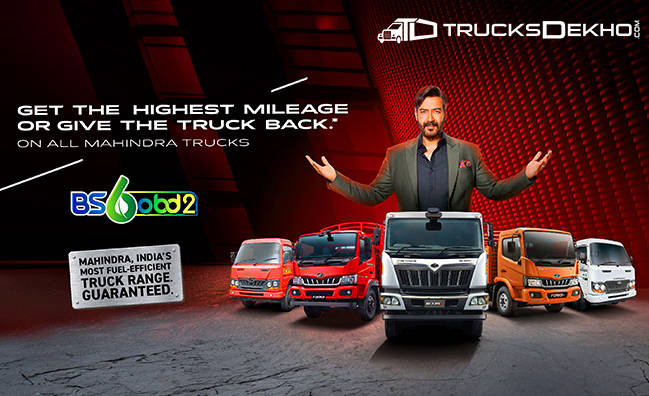 Is Mahindra's Mileage Guarantee For Its Entire BS6 OBD II Truck Range ...