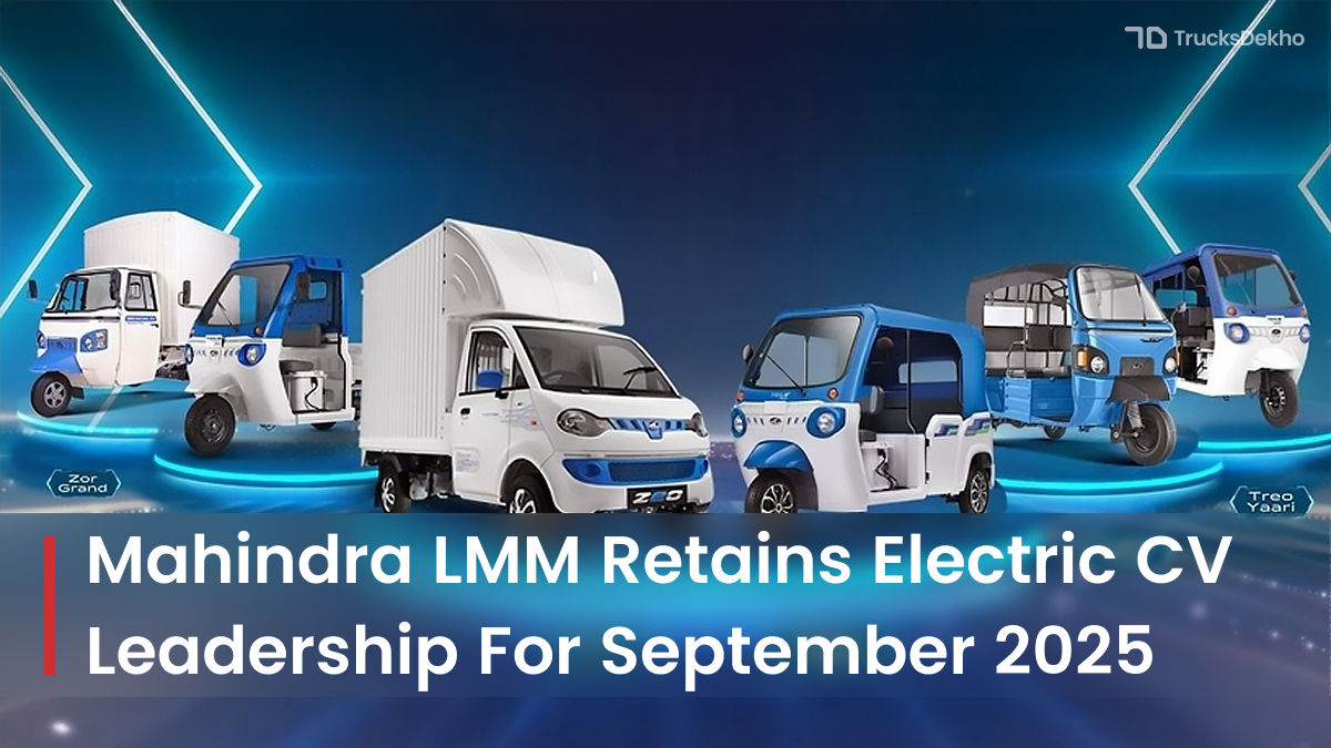 Lmm Background Mahindra LMM Retains Electric CV Leadership For September 2025 | Trucks ...