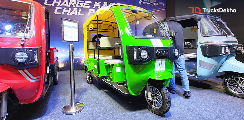 New Baxy Electric Three-Wheelers Launched In India | Trucks.cardekho.com